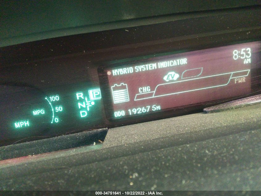 2015 TOYOTA PRIUS PLUG-IN JTDKN3DP3F3066486