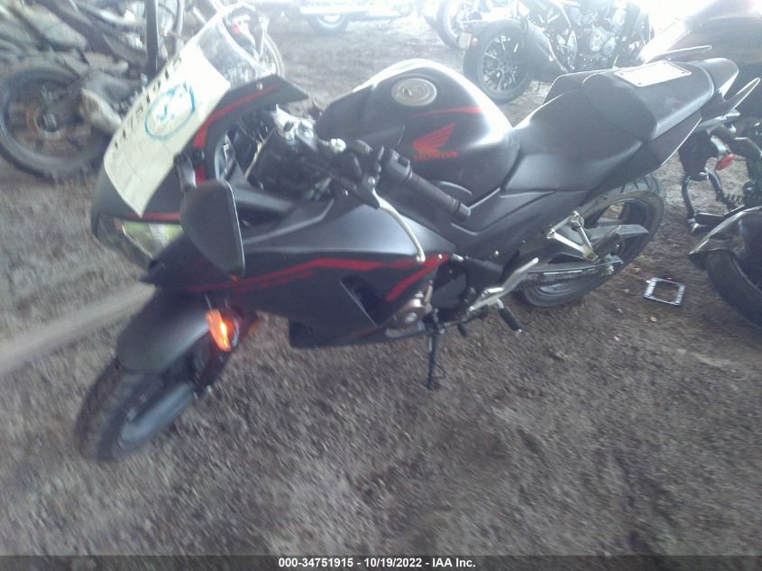 2021 HONDA CBR300 R MLHNC5107M5701018