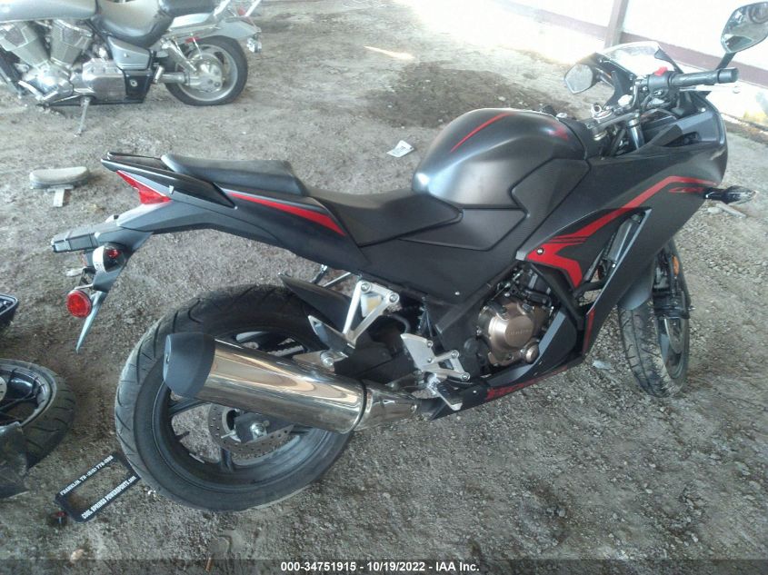 2021 HONDA CBR300 R MLHNC5107M5701018