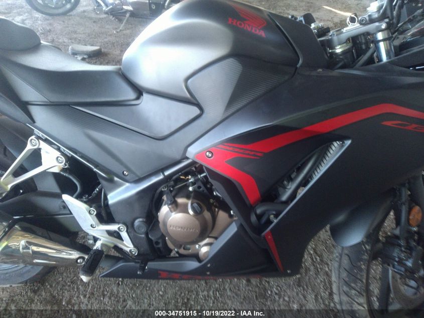 2021 HONDA CBR300 R MLHNC5107M5701018
