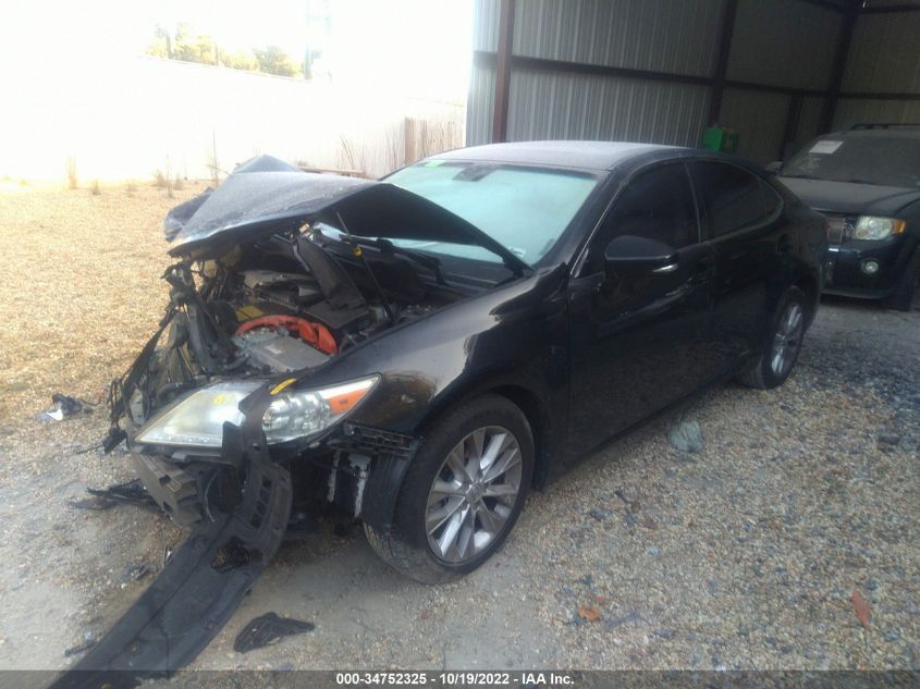 2013 LEXUS ES 300H HYBRID JTHBW1GG1D2019522