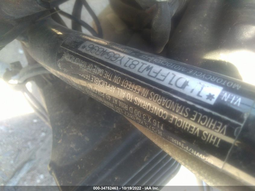 2001 HARLEY-DAVIDSON FLHTCI 1HD1FFW181Y654896