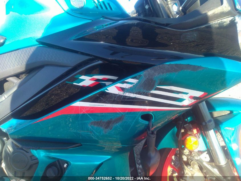 2021 YAMAHA YZFR3 A MH3RH18Y4MK006525