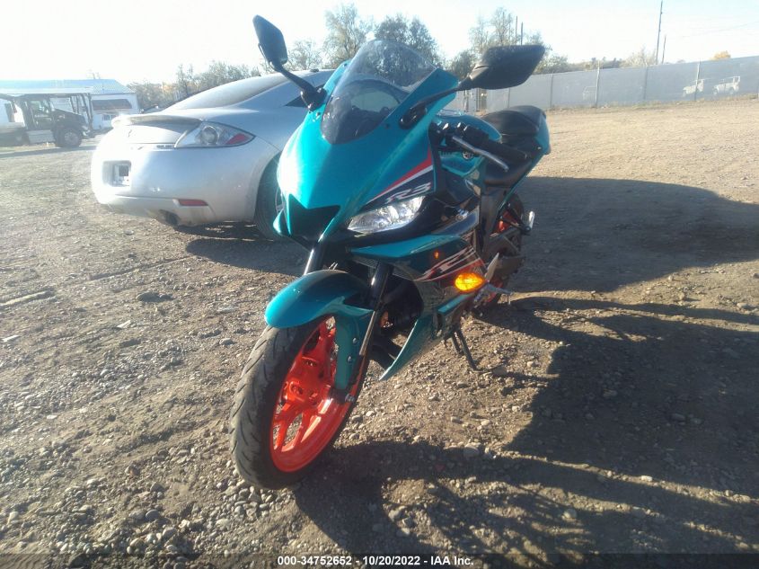 2021 YAMAHA YZFR3 A MH3RH18Y4MK006525