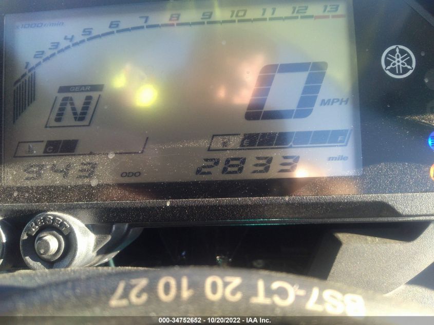 2021 YAMAHA YZFR3 A MH3RH18Y4MK006525