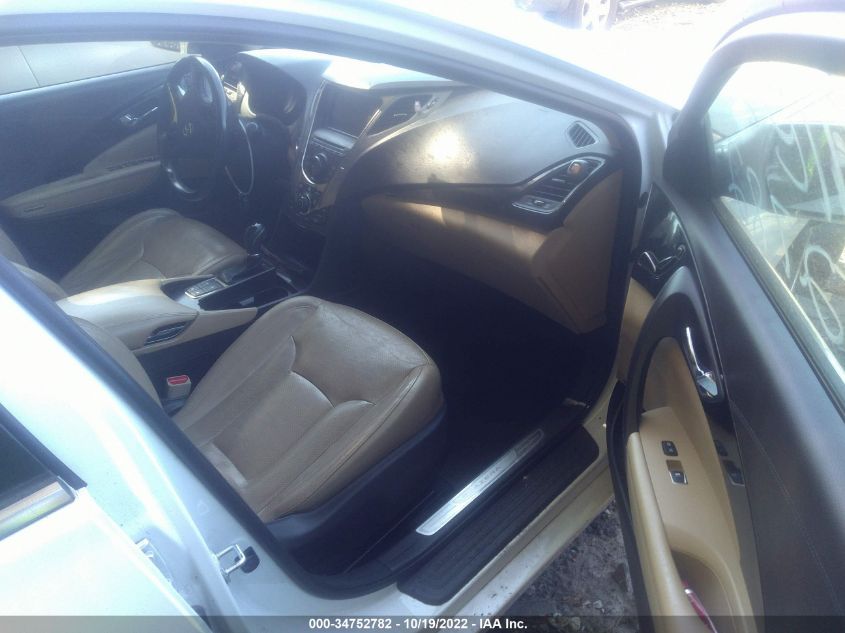 2013 HYUNDAI AZERA KMHFH4JG8DA251642