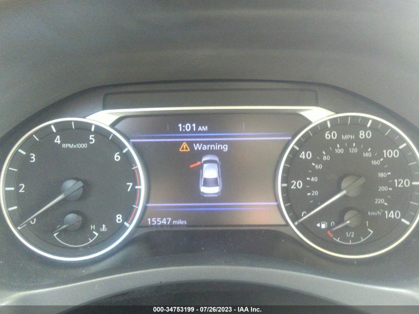 2022 NISSAN ALTIMA 2.5 SV - 1N4BL4DV1NN309540