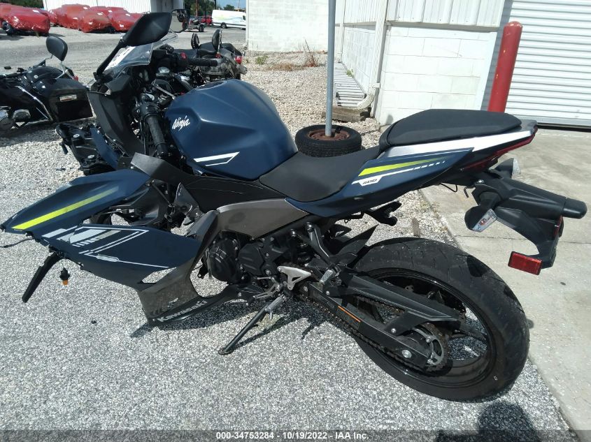2022 KAWASAKI EX400 JKAEXKG18NDAG3996