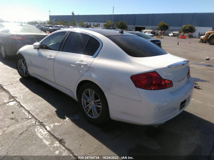 2013 INFINITI G37 JOURNEY JN1CV6AP9DM713493