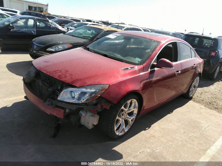 2013 BUICK REGAL GS 2G4GV5GV6D9172975