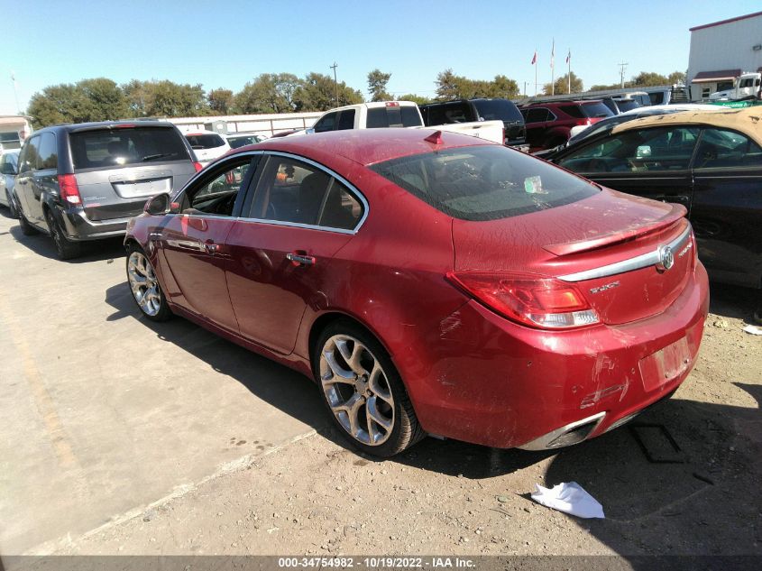2013 BUICK REGAL GS 2G4GV5GV6D9172975