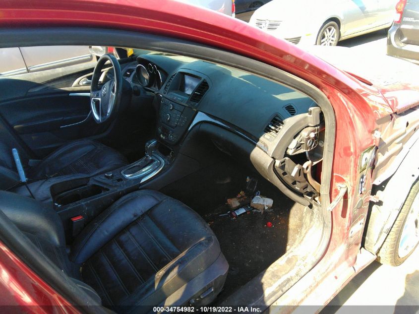 2013 BUICK REGAL GS 2G4GV5GV6D9172975