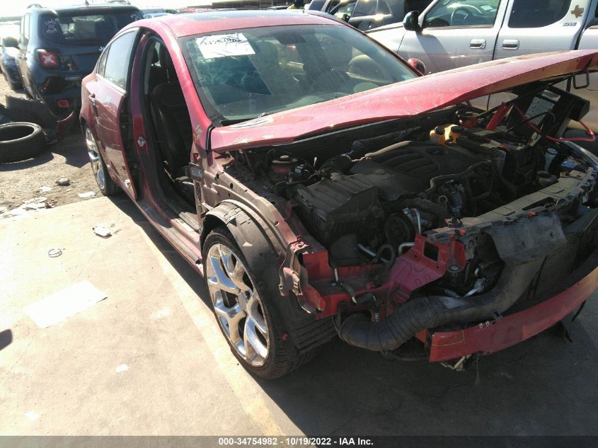 2013 BUICK REGAL GS 2G4GV5GV6D9172975