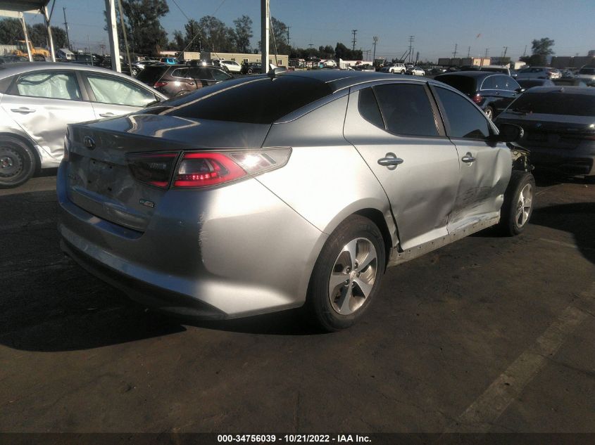 2014 KIA OPTIMA HYBRID LX KNAGM4AD8E5068579
