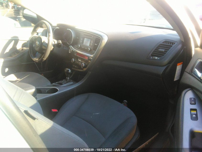 2014 KIA OPTIMA HYBRID LX KNAGM4AD8E5068579