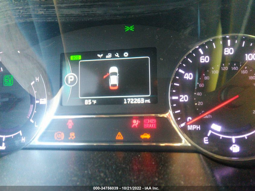 2014 KIA OPTIMA HYBRID LX KNAGM4AD8E5068579