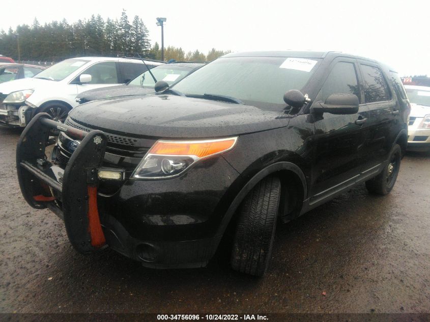 2013 FORD UTILITY POLICE 1FM5K7AR6DGA42283