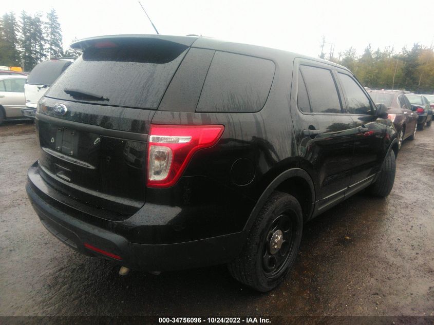 2013 FORD UTILITY POLICE 1FM5K7AR6DGA42283