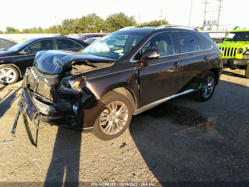 VIN 2T2ZK1BA1EC134764 2014 LEXUS RX 350 no.2