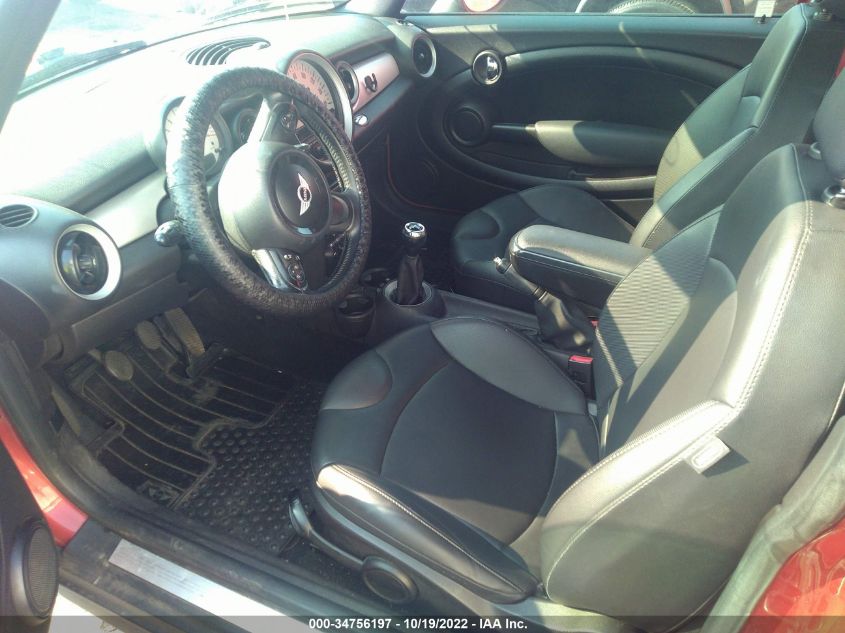 2013 MINI COOPER HARDTOP WMWSU3C58DT372760