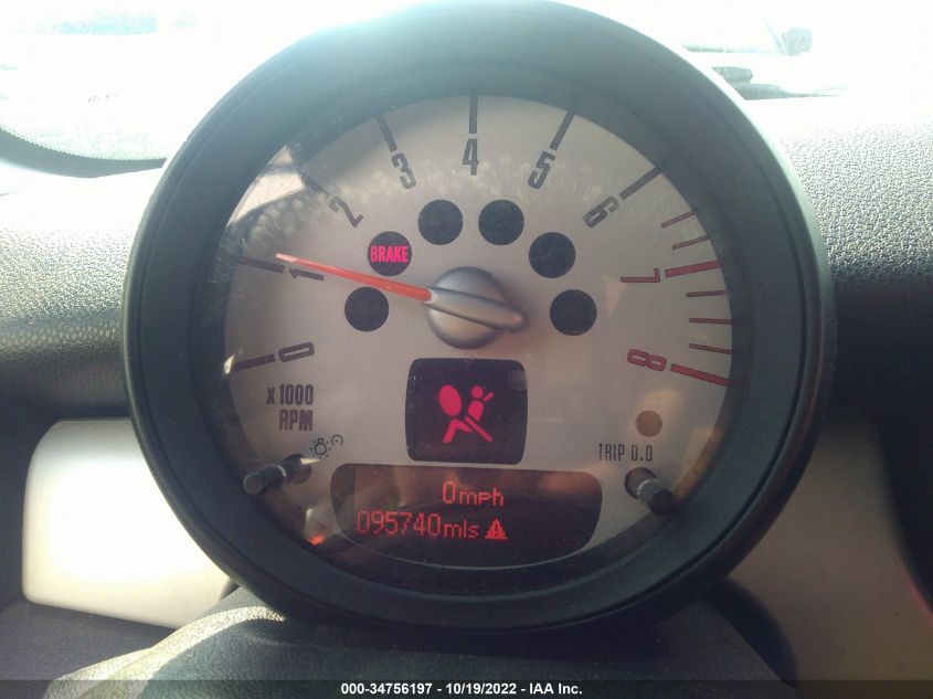 2013 MINI COOPER HARDTOP WMWSU3C58DT372760