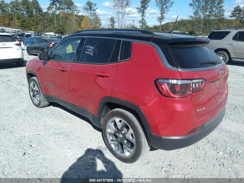VIN: 3C4NJDCB8KT673941 2019 JEEP COMPASS LIMITED