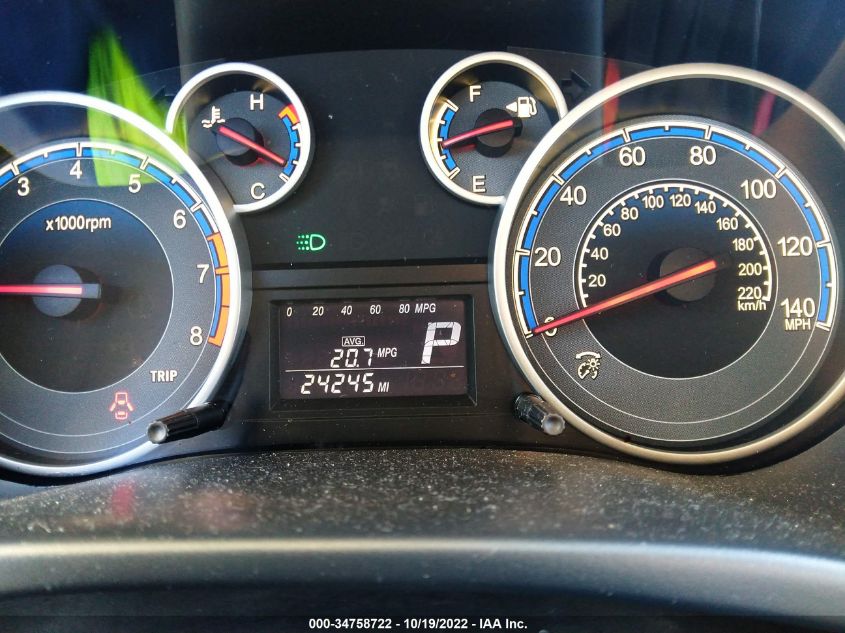2013 SUZUKI SX4 CROSSOVER JS2YB5A32D6102380