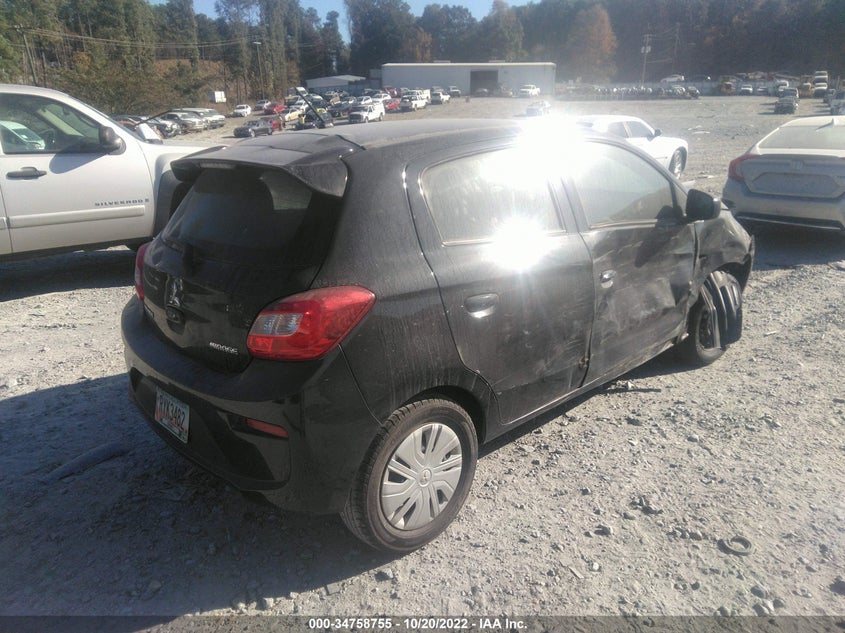 VIN ML32A3HJ8HH006486 2017 MITSUBISHI MIRAGE ES