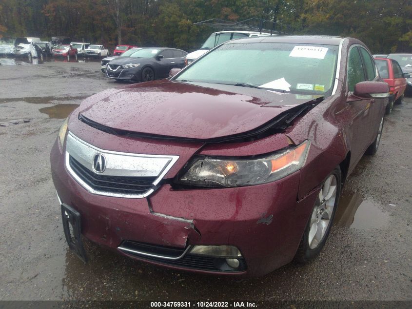 2013 ACURA TL TECH 19UUA8F5XDA013825