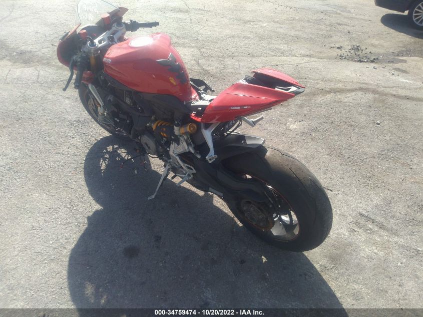 2016 DUCATI SUPERBIKE 1299 PANIGALE/S ZDM14BYW7GB005082