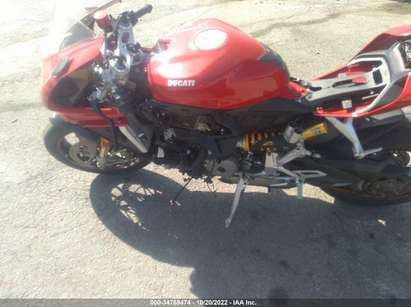 2016 DUCATI SUPERBIKE 1299 PANIGALE/S ZDM14BYW7GB005082