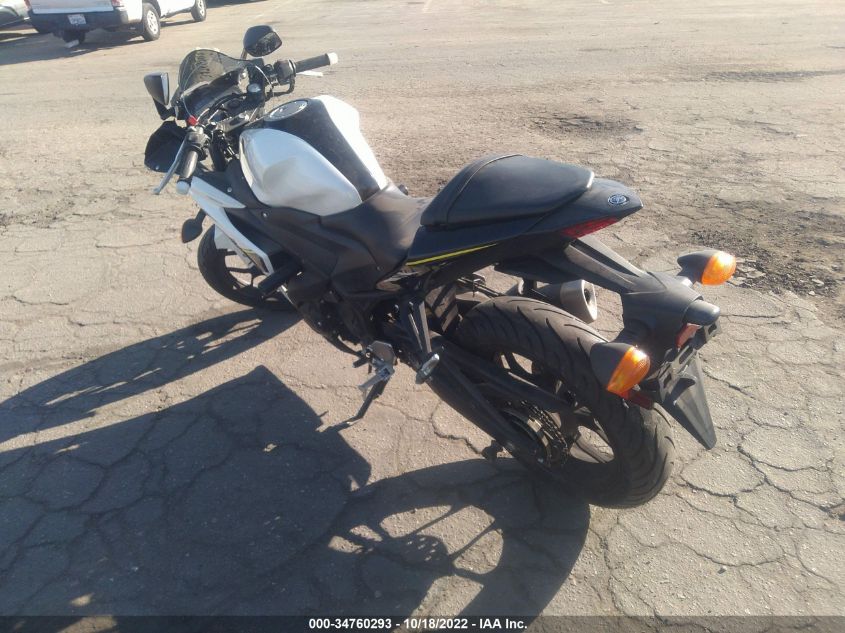 2017 YAMAHA YZFR3 A MH3RH15Y1HK003138