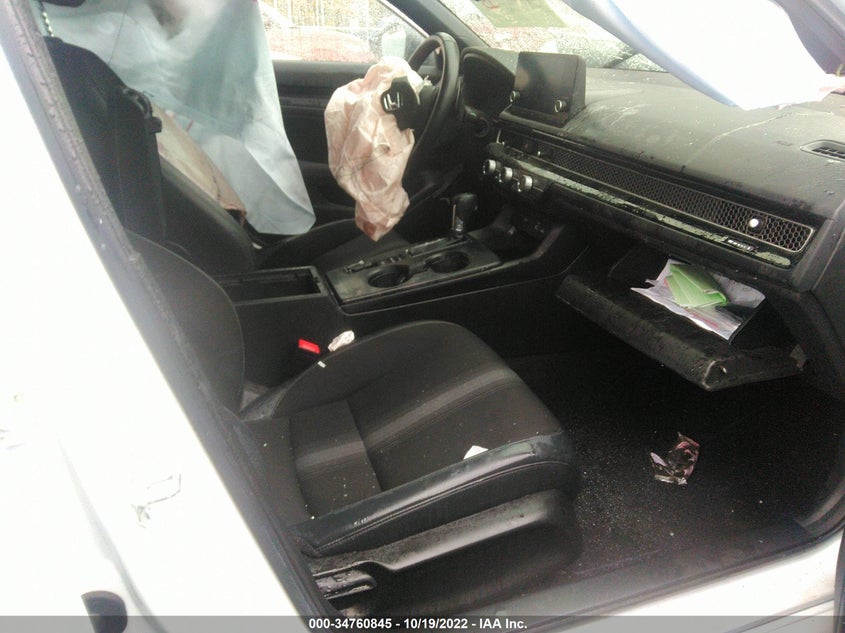 VIN 2HGFE2F59NH501340 2022 HONDA CIVIC SEDAN SPORT