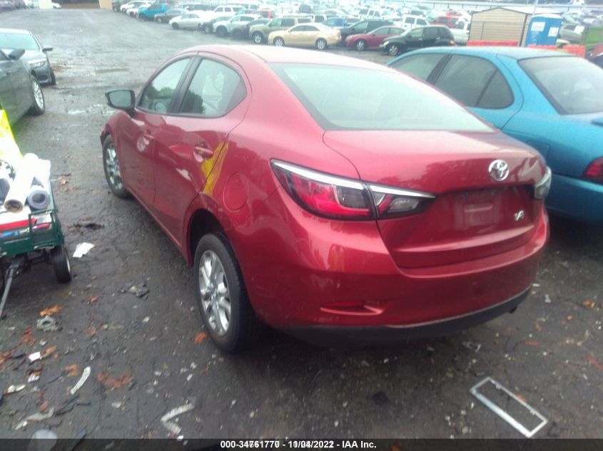 2017 TOYOTA YARIS IA 3MYDLBYV1HY180113