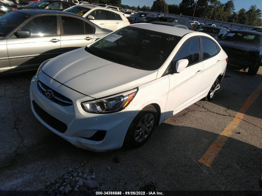 2017 HYUNDAI ACCENT SE KMHCT4AEXHU223152