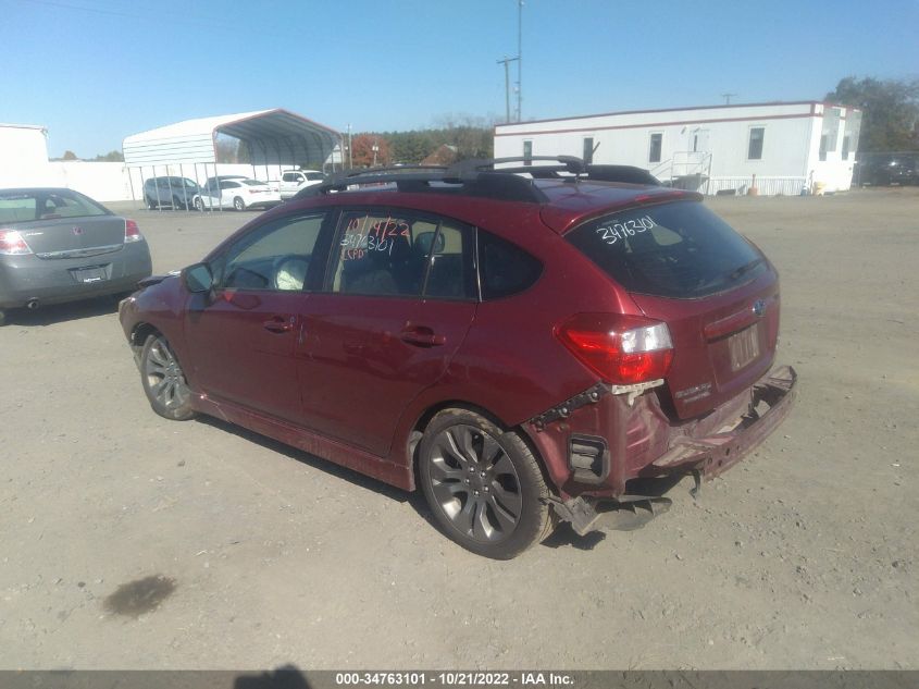 2013 SUBARU IMPREZA WAGON 2.0I SPORT PREMIUM - JF1GPAL68D2867341