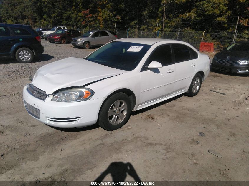 2015 CHEVROLET IMPALA LIMITED LS 2G1WA5E36F1126764