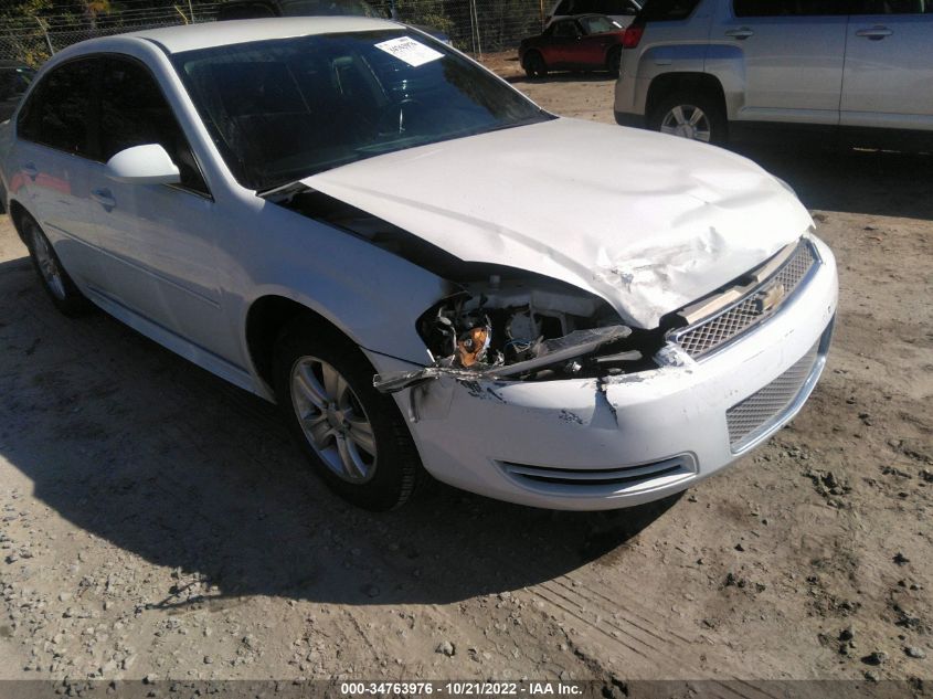 2015 CHEVROLET IMPALA LIMITED LS 2G1WA5E36F1126764