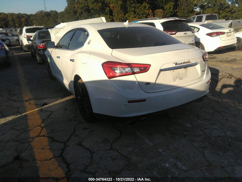 2014 MASERATI GHIBLI S Q4 ZAM57RTA6E1090438