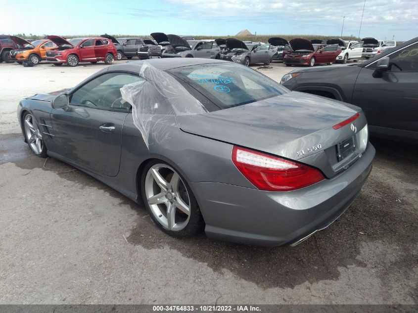 2013 MERCEDES-BENZ SL-CLASS SL 550 WDDJK7DA1DF003699