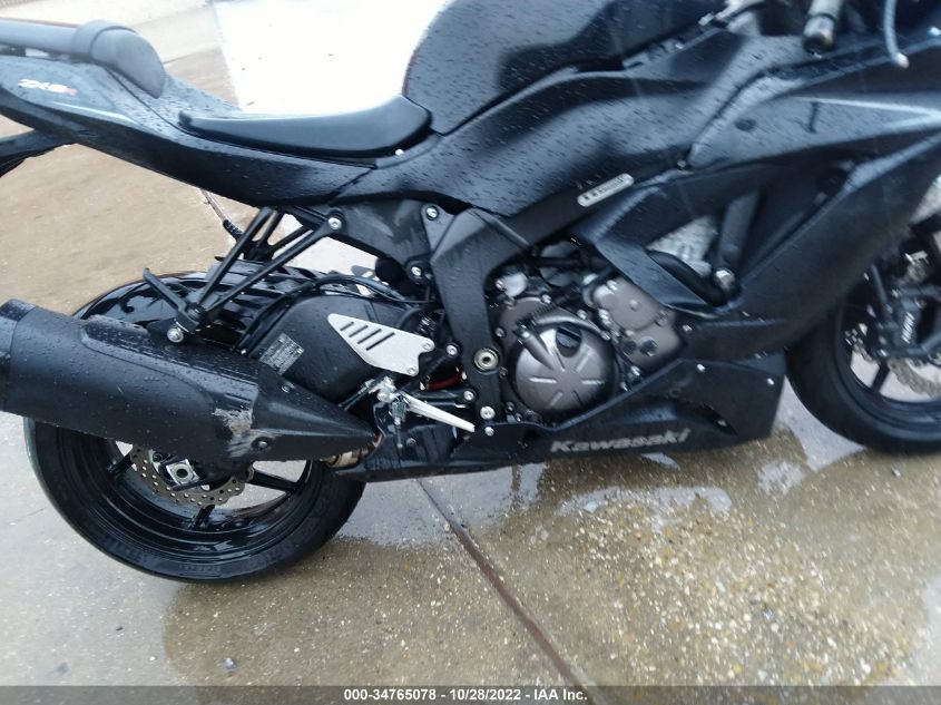 2013 KAWASAKI ZX636 E JKBZXJE16DA003727