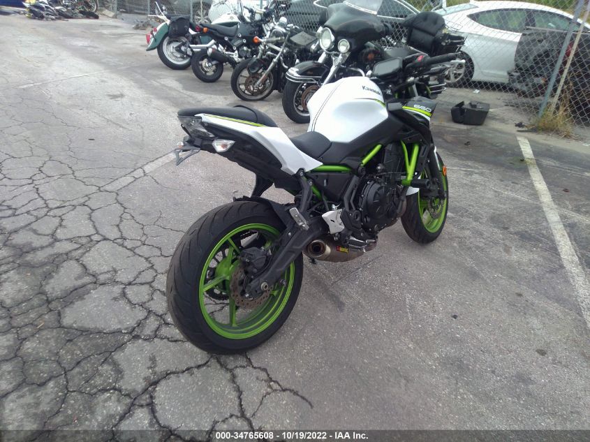 2021 KAWASAKI ER650 K ML5EREK13MDA43077