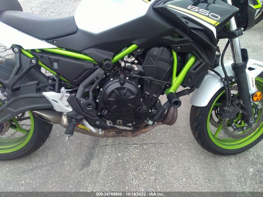 2021 KAWASAKI ER650 K ML5EREK13MDA43077