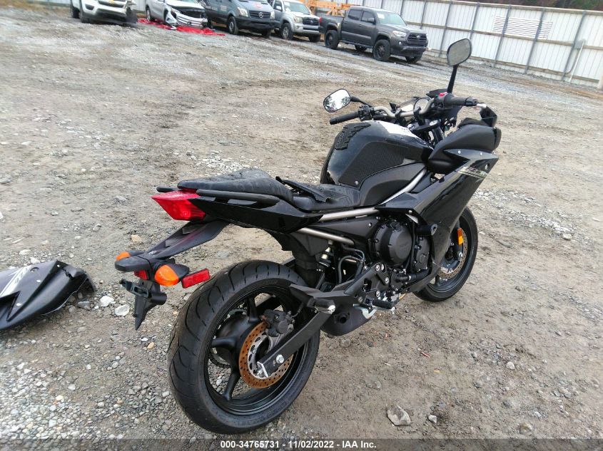 2014 YAMAHA FZ6 R JYARJ18E6EA012905
