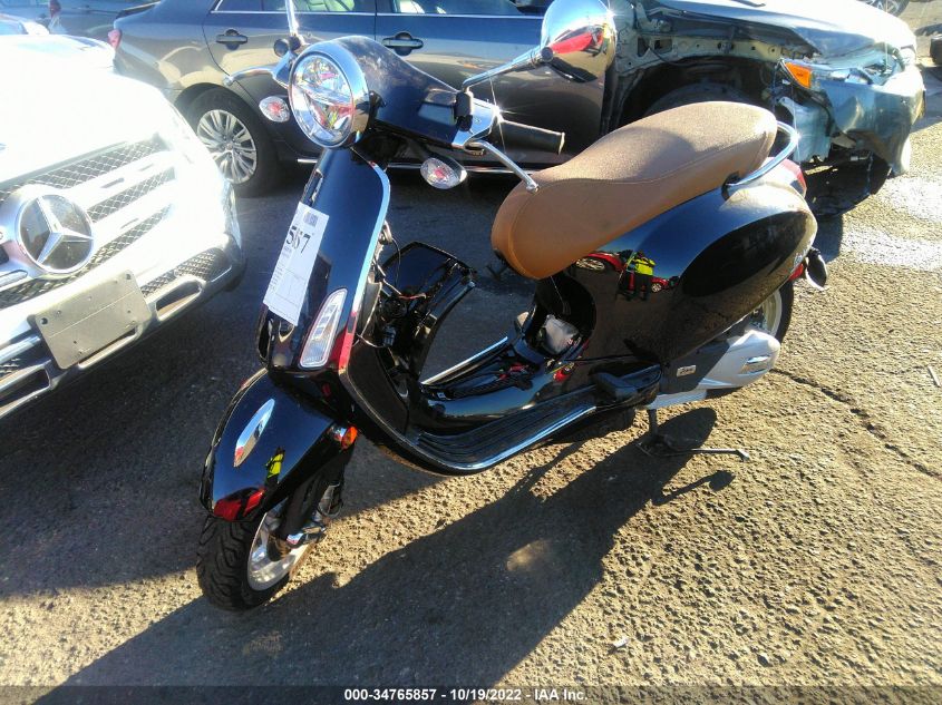 2022 VESPA PRIMAVERA ZAPM818GXN5906974