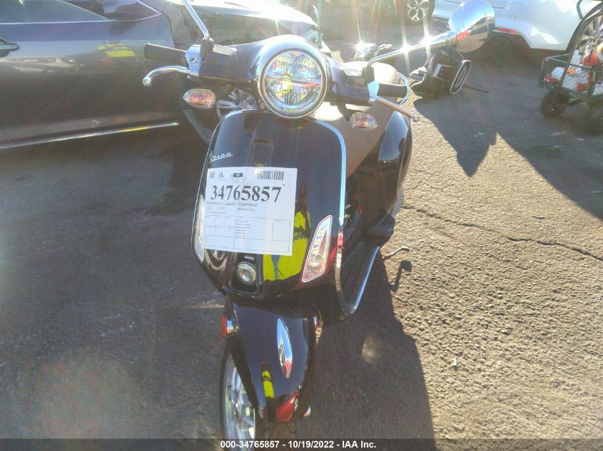 2022 VESPA PRIMAVERA ZAPM818GXN5906974