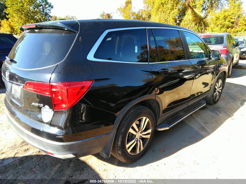 VIN 5FNYF6H51JB008261 2018 HONDA PILOT EX-L