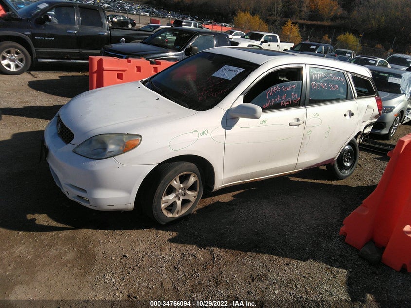 2003 TOYOTA MATRIX VIN: 2T1LR32E53C021501