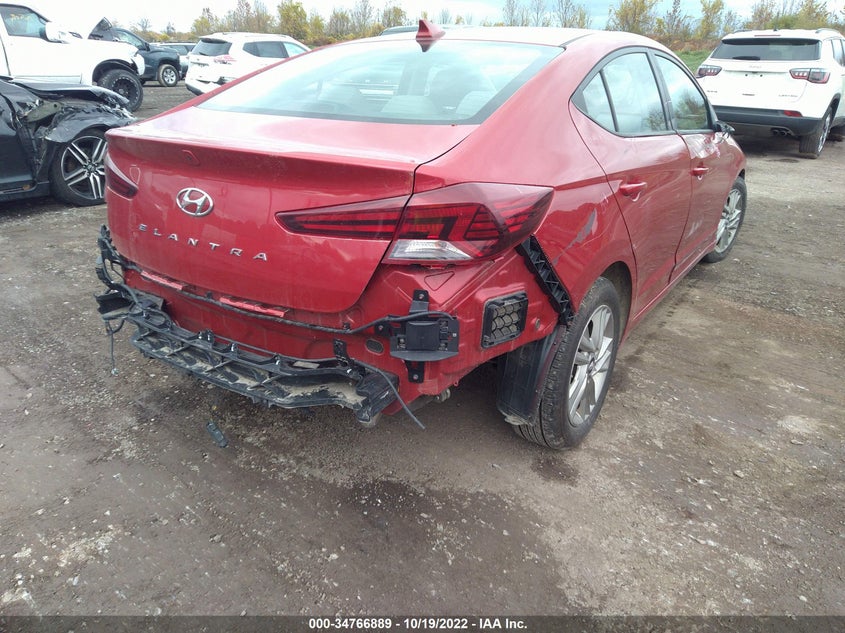 VIN 5NPD84LF1LH524590 2020 HYUNDAI ELANTRA SEL