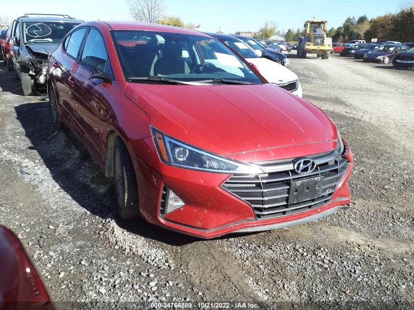 VIN 5NPD84LF1LH524590 2020 HYUNDAI ELANTRA SEL
